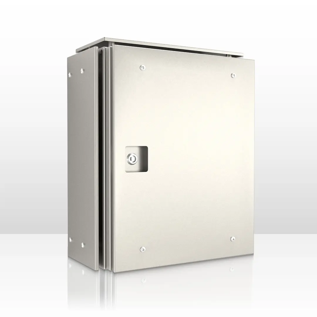 IP-SS403020SUN-02 Stainless Steel Electrical Enclosures with Sun Shields